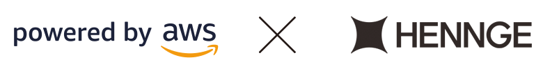 logo: AWS X HENNGE One