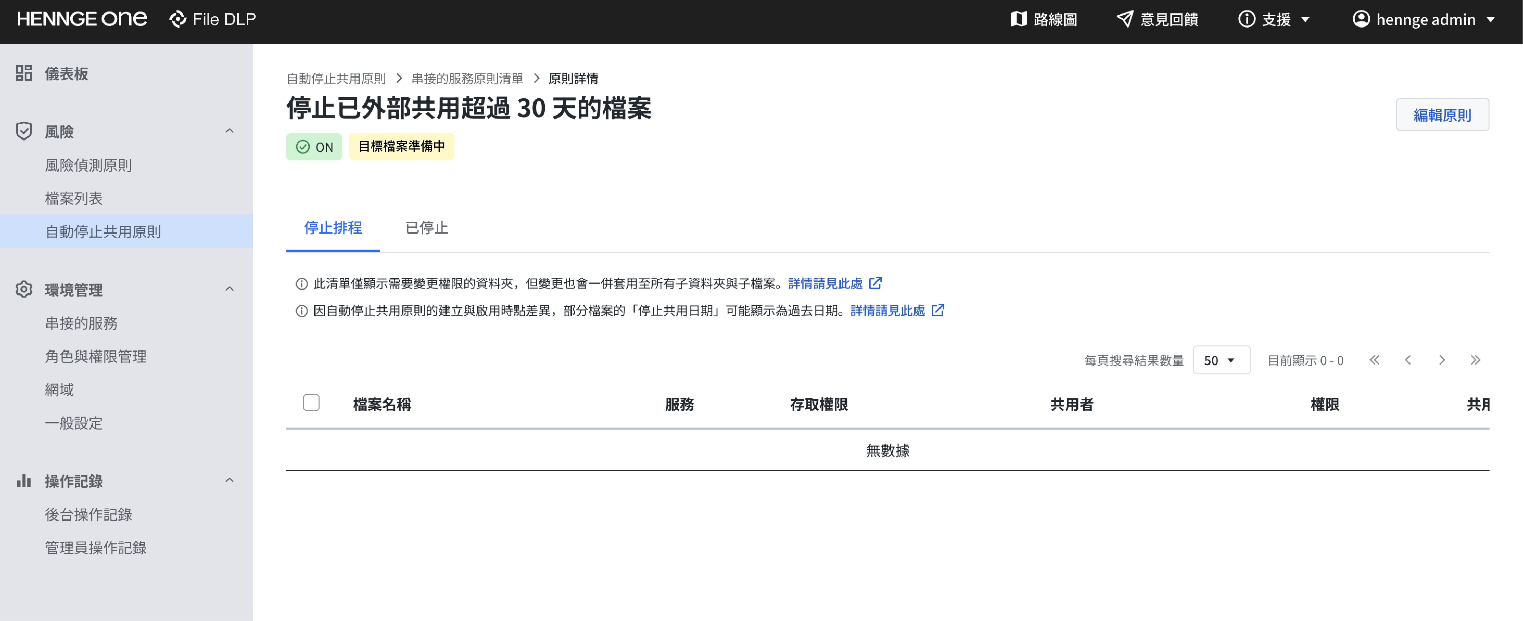 File DLP Scanning Status